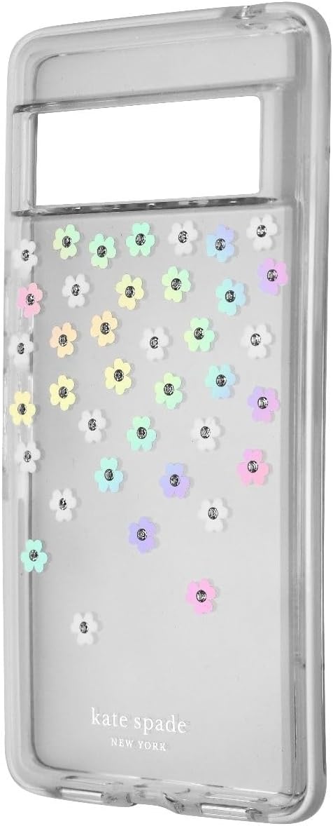 Kate Spade New York Defensive Hardshell Case for Pixel 7 Pro - Scattered Flowers