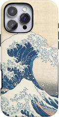 Casely iPhone 16 Pro Case | The Great Wave | The Met Series Case | Bold Protective Case Design | Compatible with MagSafe